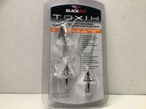 Blackout Toxik Replaceable Blades Broadheads, Ecommerce Return