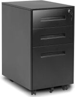 Vingli 3 Drawer Mobile Filing Cabinet