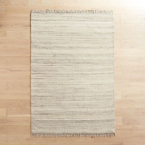 Pier1 9' x 12' Natural Tonal Jute Area Rug. NEW