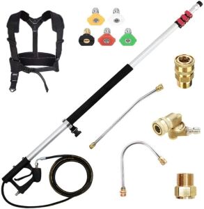 Wogoker 4000 PSI Telescoping Spray Wand Kit for Pressure Washer