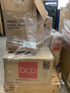 Pallet of Assorted BCP Salvage, Will Contain Missing or Broken Items