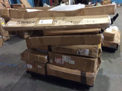 Pallet of E-Commerce Return Auto Parts & Accessories 