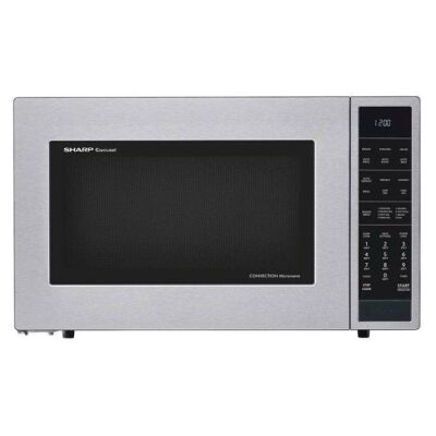 Sharp 1.5 Cu Ft 900W Convection Microwave Oven - Refurbished