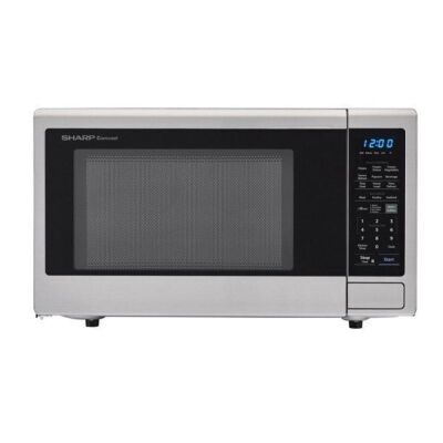 Sharp 1.8 Cu Ft Stainless Steel Microwave Oven - Refurbished
