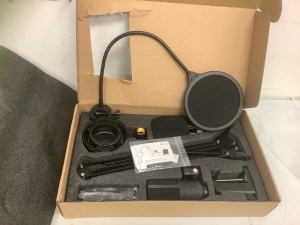 Studio Condenser Microphone, Untested, Appears New