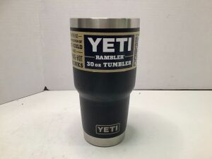 Yeti Rambler 30 Oz. Tumbler, Missing Lid, Appears New