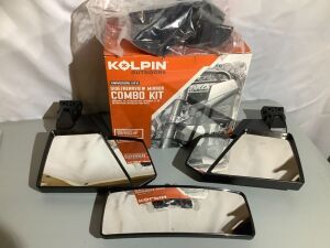 Kolpin Outdoors, Side/Rearview Mirror Combo Kit, Appears New