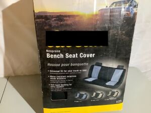 Neoprene Bench Seat Cover, Universal Fit, Appears New