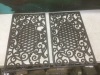 Lot of (2) Wrought Iron Grates 