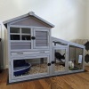 Weather Resistant Rabbit Hutch with Ramp