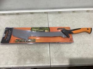 Fiskars Machete Axe with Sheath 