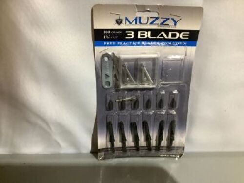 Muzzy Broadheads, Missing 1 Blade, Ecommerce Return