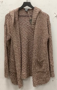 Natural Reflections Womens Cardigan, L, Appears New w/ Snag