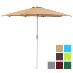 9' Patio Umbrella with Crank Tilt 