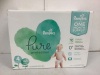 Pampers Pure Diapers 150ct, Size 4, Appears New