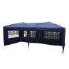 Easy Pop Up Tent Party Canopy Gazebo with 6 Walls 10' x 20' 