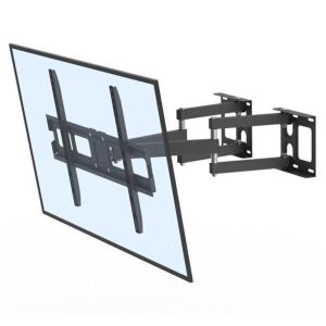 LEADZM TMSS-104 32"-70" Corner Full Motion Articulating TV Wall Mount Bracket Max Weight 50Kg VESA 600*400