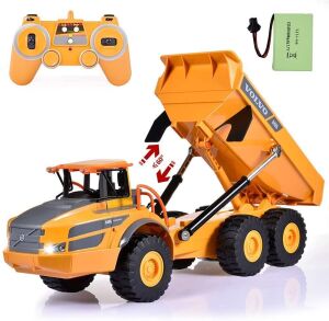 Papasbox Volvo Heavy Dump Truck 2.4GHz Remote Control Toy