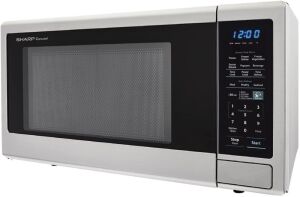SHARP 1.4 cu. ft. Capacity Countertop Microwave with 1000 Cooking Watts, in Stainless Steel