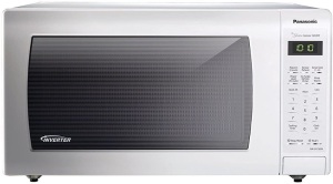 PANASONIC 1.6 cu. ft. 1250W Countertop Microwave Oven with Inverter Technology, Genius Sensor, Turbo Defrost