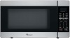 Magic Chef 1.8 Cu ft 1100W Stainless Microwave w/Digital Touch & Timer