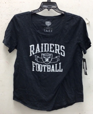 Womens Raiders Football Shirt, M, Appears New