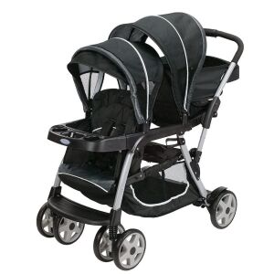 Graco Ready2Grow LX Lightweight Double Stroller, Gotham