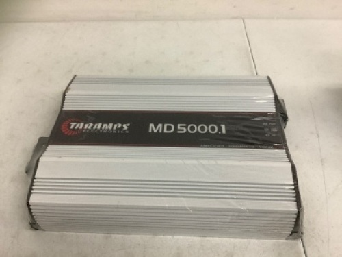 Taramp's MD 5000.1 Channel 5000 WATTS 1OHM RMS Mono Amplifier, Appears New