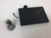 Solar Panel for Security Camera, Untested, E-Commerce Return