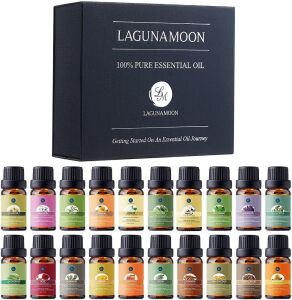 Lagunamoon Premium Essential Oils Set, 20 Pcs 