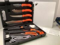 Outdoor Edge Butchermax Eleven-Piece Game Processing Set, Appears New