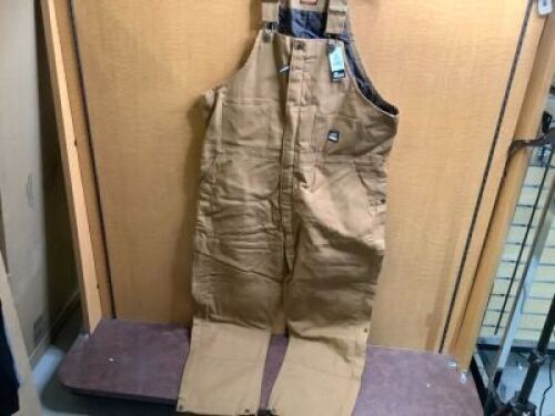 Berne Bib Overalls, Men's 2XLTall, Appears New