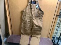 Berne Bib Overalls, Men's 2XLTall, Appears New