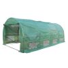 20' x10' x7' Green Portable Outdoor Garden Walk in Greenhouse