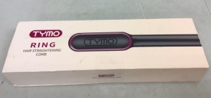 Tymo Ring Hair Straightening Comb, Powers Up, E-Commerce Return