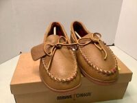 Minnetonka Moosehide Fleece Moc, Men's 16, Appears New