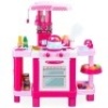 Pretend Play Kitchen Toy Set for Kids with Water Vapor Teapot
