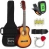 Kids Acoustic Guitar Beginner Starter Kit with Carrying Case - 30in. Sunburst. Appears New