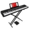 88-Key Digital Piano Set w/ Semi-Weighted Keys, Stand, Sustain Pedal&nbsp;