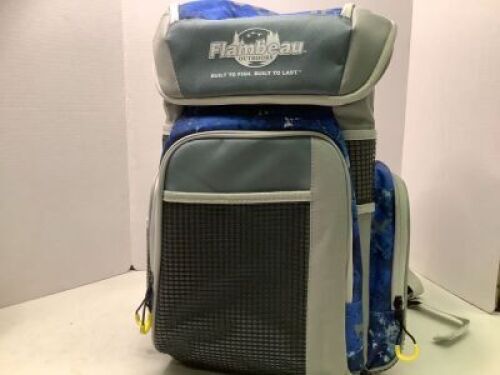 Flambeau Pro Angler Series, FL30004 5007 Tackle Backpack, Appears New
