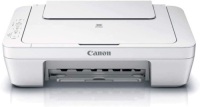 Canon PIXMA MG 2000 Series All-in-One Color Inkjet Printer 3-in-1 Print, Scan, and Copy, Up to 4800 x 600 Resolution, Auto Scan Mode, White. E-Commerce. Powers On/Not Tested Further