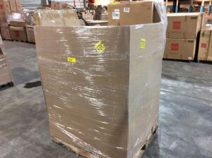 Pallet of Salvage Items with "Broken Glass" Tags - See Pictures