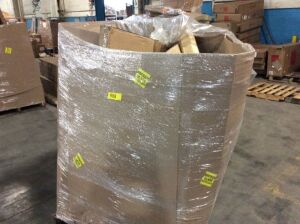 Pallet of Salvage Items with "Broken Glass" Tags - See Pictures