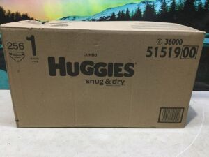 Huggies Snug & Dry Baby Diapers, Size 1, 256 ct 