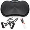 Vibration Plate Exercise Machine Full Body Fitness Platform w/ Bands. Appears New&nbsp;