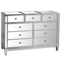 Pier1 Hayworth 9-Drawer Mirrored Dresser. NEW. $999 Retail Value. THIS IS THE LAST ONE WE HAVE!!