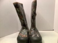 Comfort Trac 1200-Gram Insulated Rubber Hunting Boots for Men, 10, Appears New