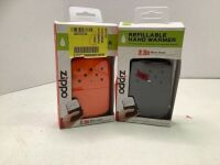Lot of (2) Zippo Refillable Handwarmers, Appears New