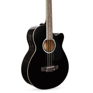 Acoustic Electric Bass Guitar w/ Equalizer, Truss Rod