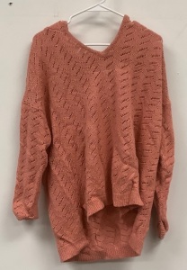 Natural Reflections Womens Hooded Sweater, XL, Appears New